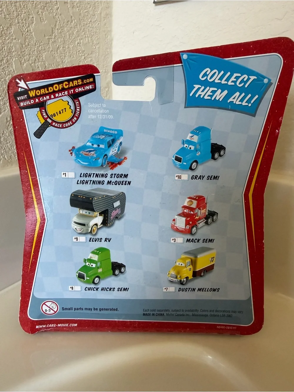 Disney Elvis RV Toy - Black, White & Blue Decals